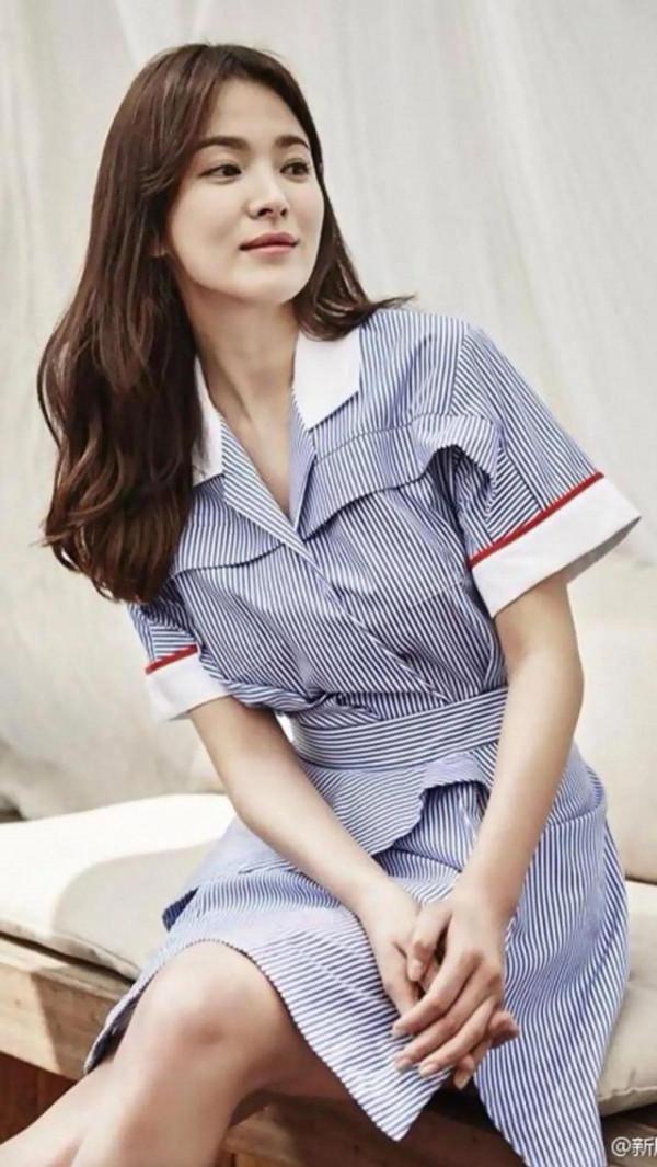 宋慧喬，天生麗質，不用妝扮，同樣無比迷人