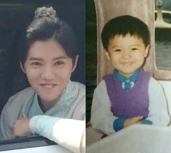 明星童年大對比