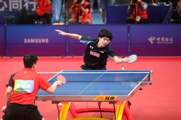 全運會北京男乒1比3不敵廣東隊 遺憾奪銀