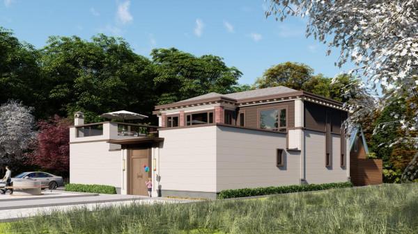 5室2廳3衛1廚1工作室（茶室）1書房2衣帽1花房1露臺雙層歐式別墅