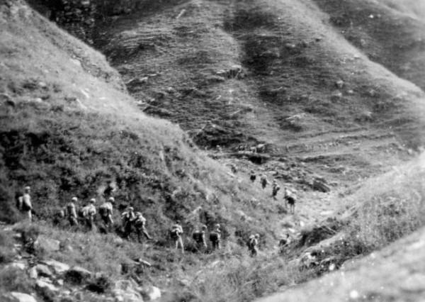 上世紀深山裡的部隊