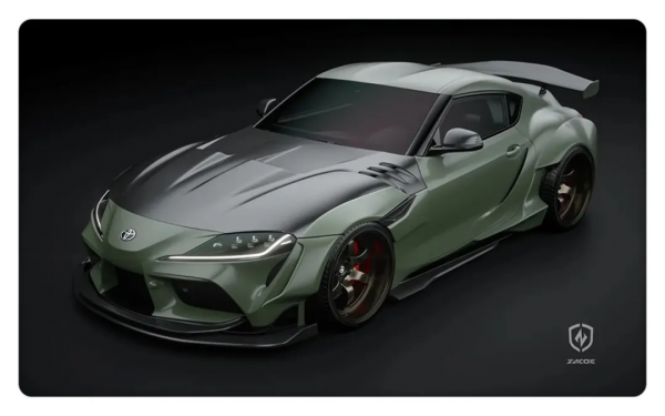 戰鬥力十足！寬體改裝豐田Supra