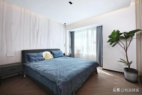 極家精裝：135㎡四房二廳一廚兩衛，簡單清爽顏值高的裝修案例