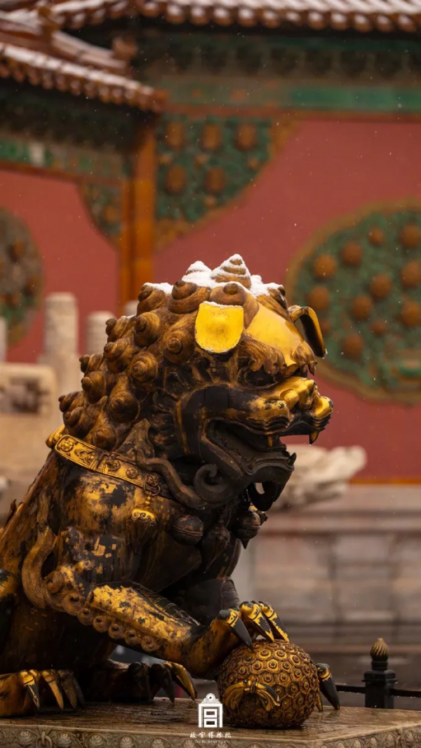 當故宮遇上今年第一場飄雪