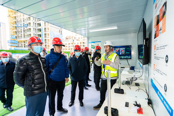 中建七局濱河春曉專案舉辦國家級觀摩活動