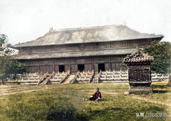 150年前的北京，清晏舫上光禿禿，萬壽山不見佛香閣