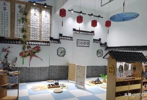 幼兒園新中式環創合集，充滿了江南水鄉的儀式感，孩子們最喜歡了