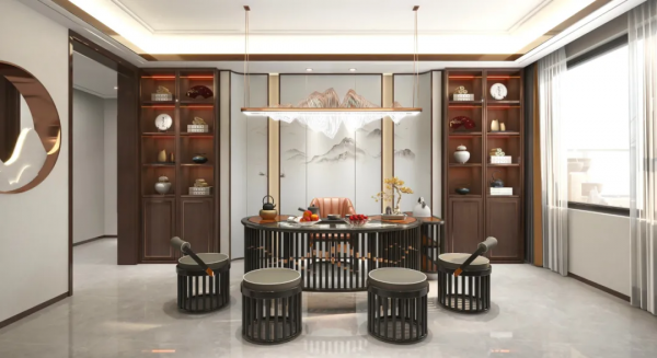 東方薈全案家居賞析 | 中式風格的軟裝參考哪些？