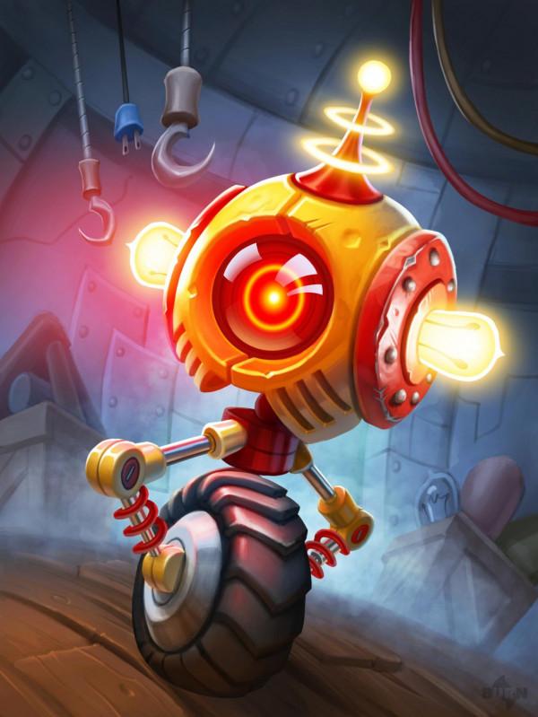 酒館戰棋原畫第四期&mdash;被遺忘的機械