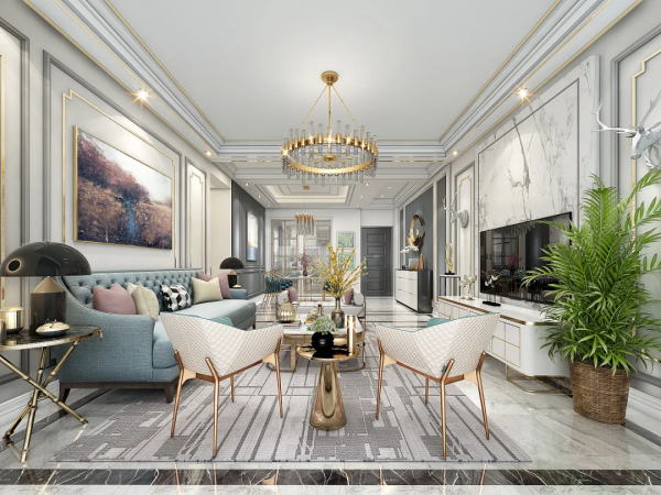 大理石背景牆成為當代年輕人的首選，氣質真的不錯