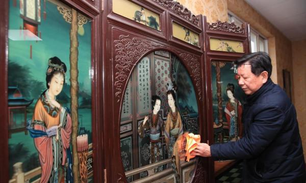 80、90後的你還記得童年傢俱上的玻璃畫嗎？00後你見過嗎？