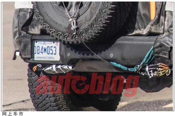 越野能力比牧馬人還強!福特全新硬派SUV諜照,配越野絞盤 越野能力比牧馬人還強!福特全新硬派SUV諜照,配越野絞盤