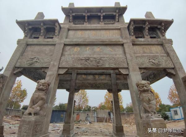 一座牌坊，就是一段歷史 一個故事