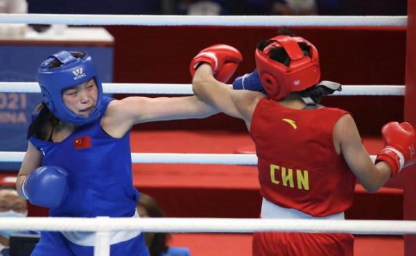 四川楊文璐衛冕十四運會拳擊比賽女子60公斤級冠軍