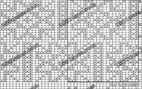 分享100款提花花樣，喜歡的現在就可以為家人準備秋冬毛衣（一）