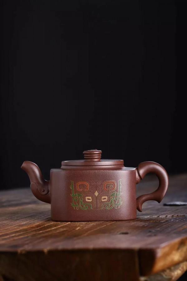 大師代表作《太極龍鳳》450cc泥料：黃龍山原礦底槽清 湯建林