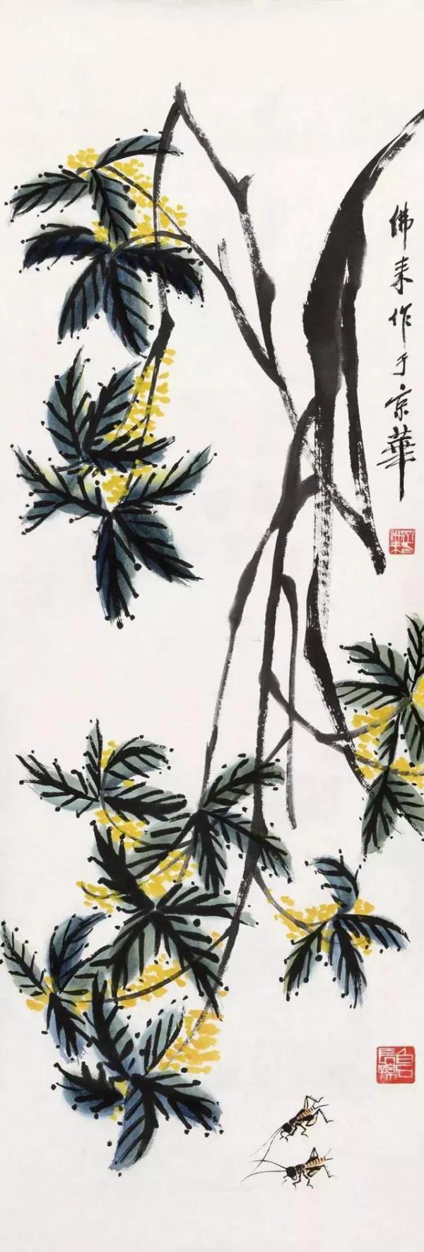 紙滿桂花香——齊白石筆下的桂花