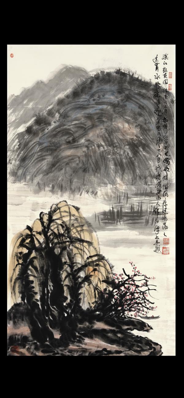 國畫大家朱祖國和國畫大家陳家泠二人山水畫作品氣勢恢弘童趣盎然 國畫大家朱祖國和國畫大家陳家泠二人山水畫作品氣勢恢弘童趣盎然