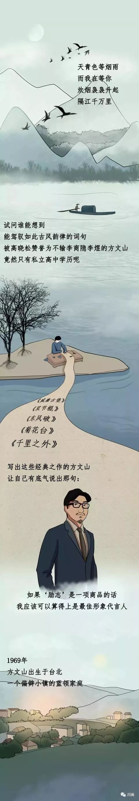 漫畫&mdash;《只有高中學歷的方文山，成為詞曲怪才》