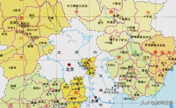 河北省的區劃調整，11個地級市之一，唐山市為何有14個區縣？