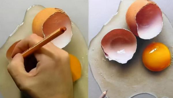 美術生以假亂真作品走紅，寫實程度堪比照相機，連老師也難以分辨