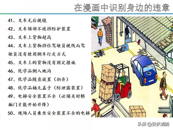最新安全生產百錯圖及漫畫！（收藏學習）