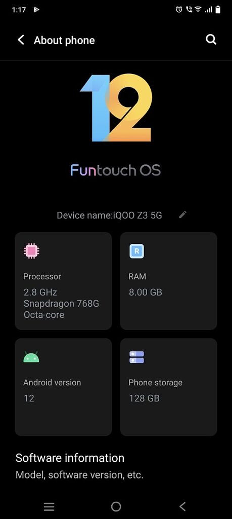 iQOO Z3 海外率先獲推 Funtouch OS 12,基於 Android 12 開發 iQOO Z3 海外率先獲推 Funtouch OS 12,基於 Android 12 開發