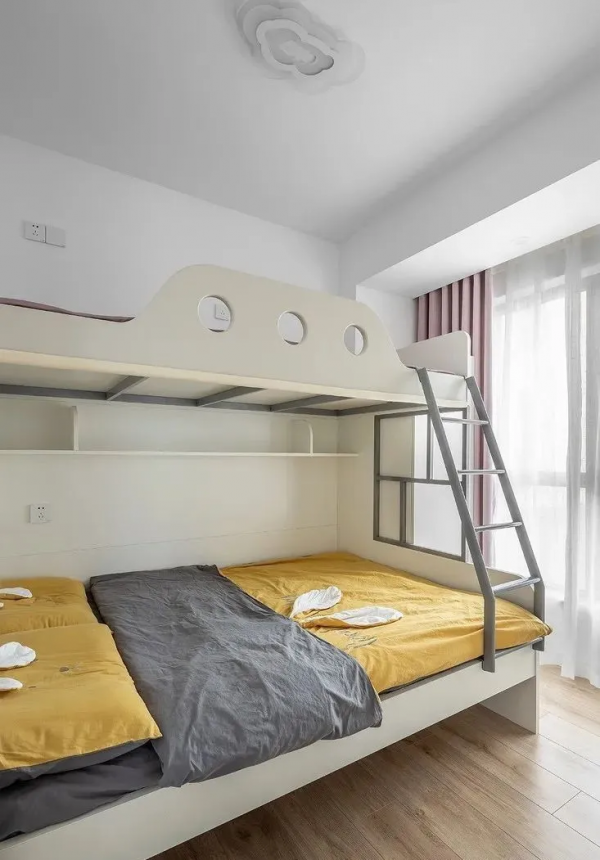 小尼宅配 | 112m²北歐簡約三居室，全屋定製僅花費19萬