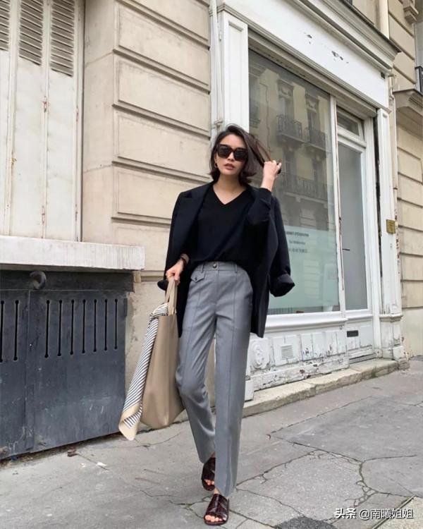收起你的“闊腿褲”吧！今秋“卡布裡褲”火了，上身美得優雅高階