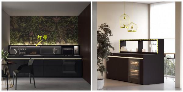 定製櫥櫃把水槽區加寬20公分,抬高雙層瀝水,保持檯面乾淨清爽 定製櫥櫃把水槽區加寬20公分,抬高雙層瀝水,保持檯面乾淨清爽