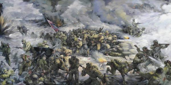 她被日寇砍掉雙手後，親眼看著木楔子釘進自己身體，仍不透露軍秘