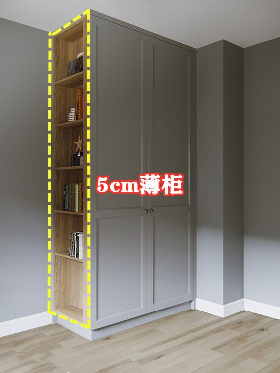 櫃子還用收口板收邊？試試以下這7種裝法，瞬間變身收納空間