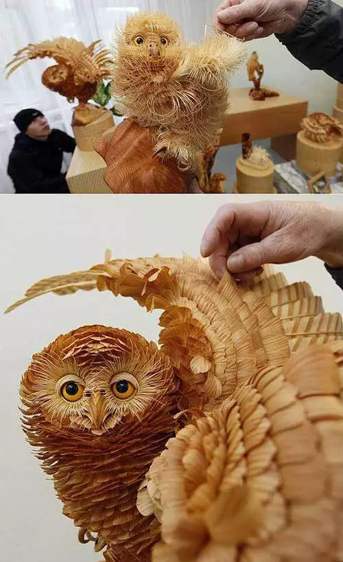 天哪，這是木雕嗎？完全超出了我對木頭的理解