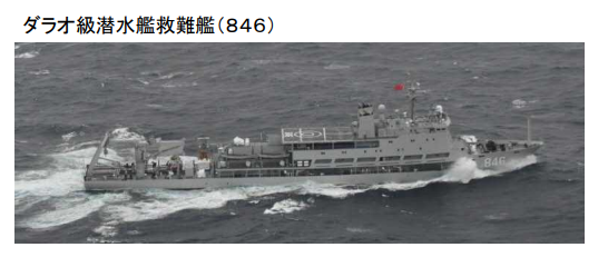 日本防衛省：中國海軍055大驅編隊穿越對馬海峽