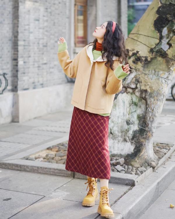 把褲子脫了!秋冬裙子+靴子才最適合小個子,巨時髦巨顯高 把褲子脫了!秋冬裙子+靴子才最適合小個子,巨時髦巨顯高