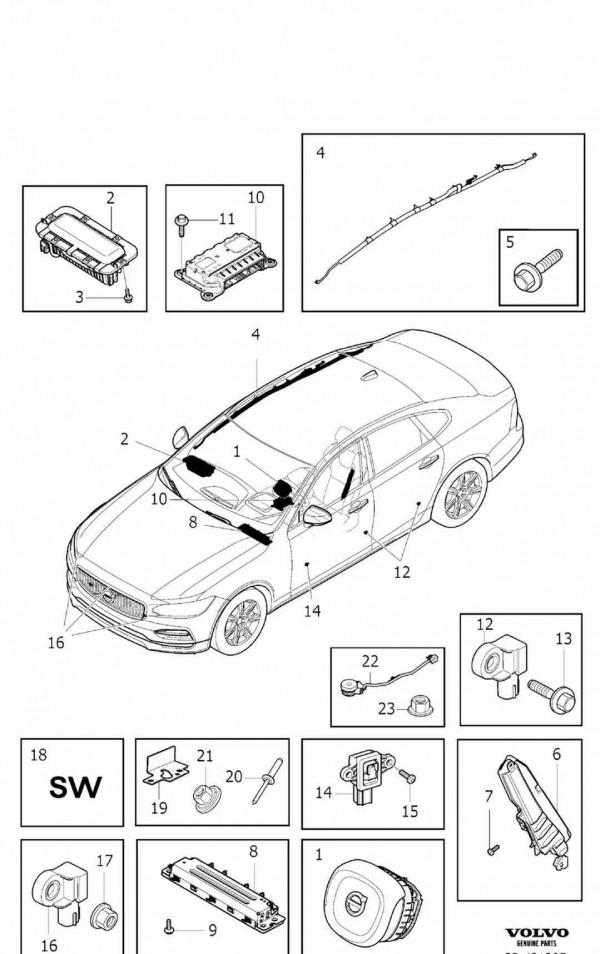 沃爾沃S90更換配件價格總結，讓你修車養車更簡單