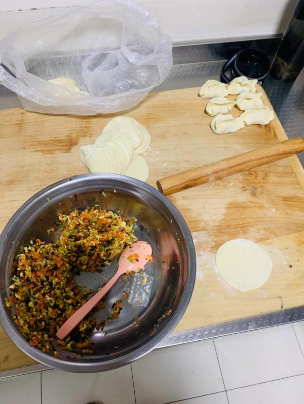 男友說未來感很強的餃子