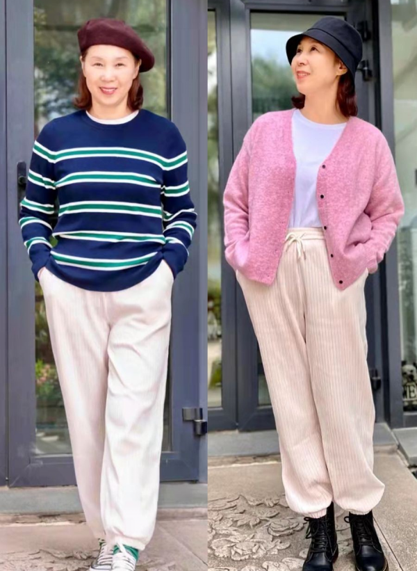 女人六十而不老，這位阿姨優雅的穿搭，真實自然接地氣，非常減齡