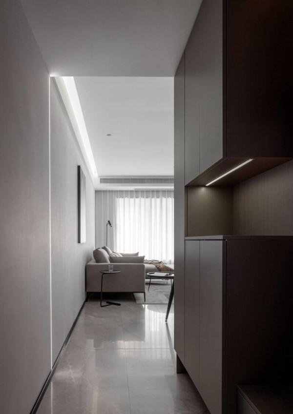 不愧是高階灰！成都小夥88㎡新家，從進門開始，就藏不住的高階