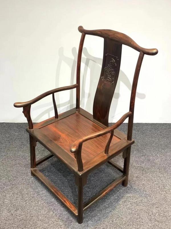 寮國大紅酸枝（交趾黃檀）幹泡茶桌六件套