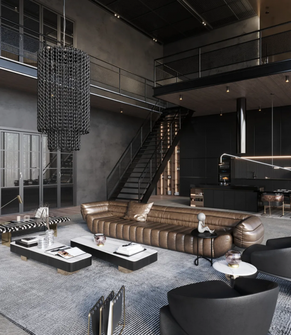 現代簡約+高階灰，這才是LOFT最佳開啟方式