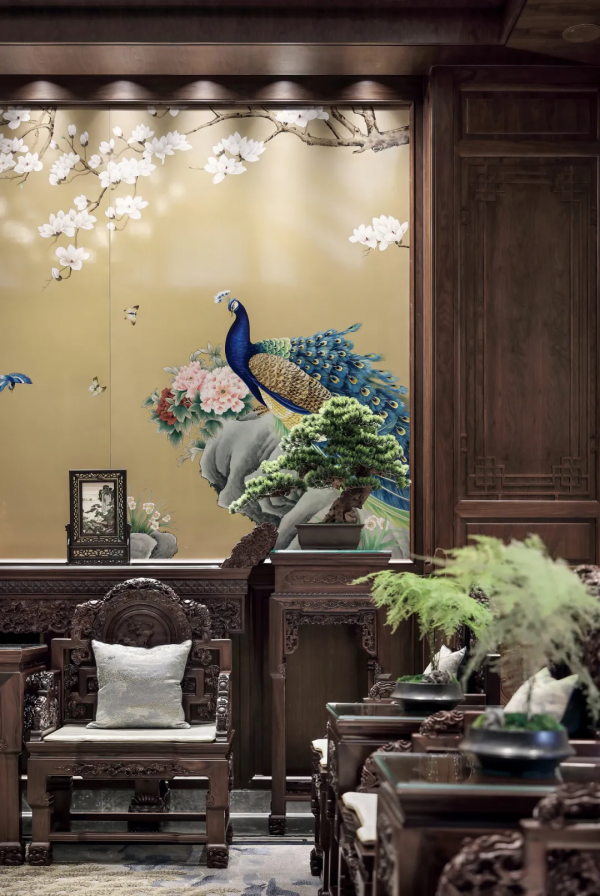 1000㎡中式別墅大宅，移步換景，雅韻清風