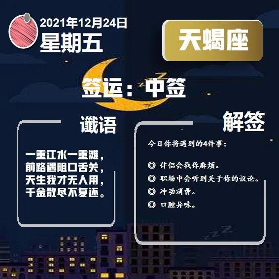 所有星座將要發生的事情預測(12月24日星期五) 所有星座將要發生的事情預測(12月24日星期五)