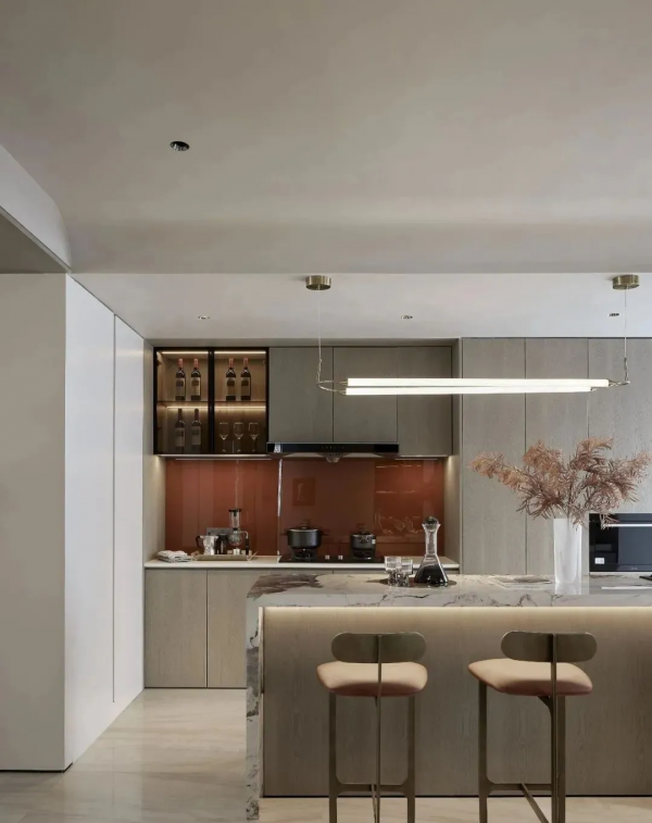 156㎡奢華過後的極簡,大理石的風雅韻味 156㎡奢華過後的極簡,大理石的風雅韻味