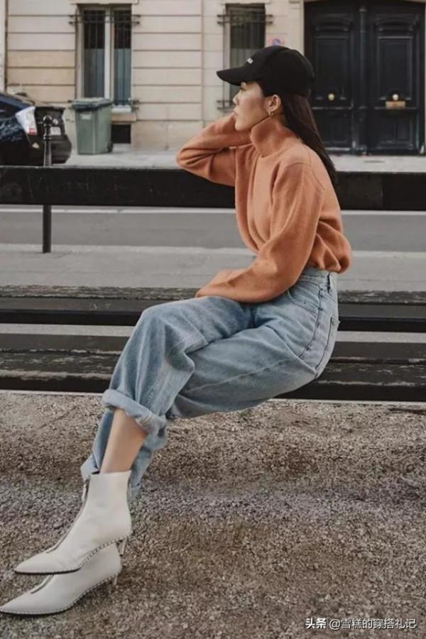 今年冬天“豆腐靴”火了！高階優雅又百搭，配大衣、羽絨服都時髦