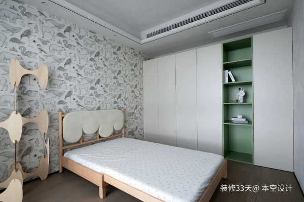 128平精裝改造現代混搭三室