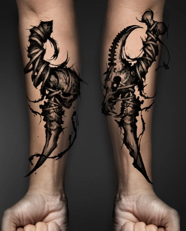 圖騰紋身12期丨維京圖騰紋身 華沙Inktomasz