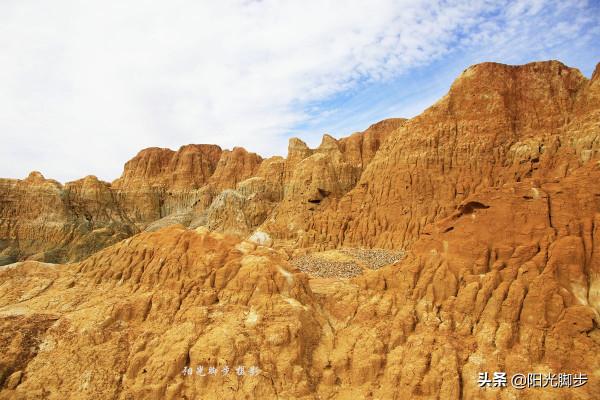 最美的雅丹地貌：五彩灘