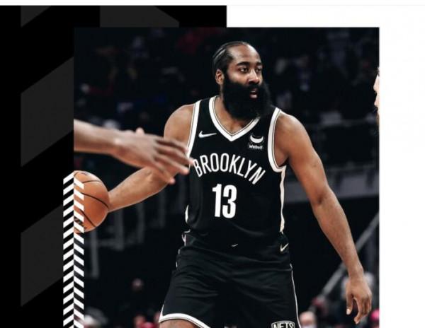 杜蘭特29分哈登三雙+9失誤,籃網險勝活塞獲4連勝 杜蘭特29分哈登三雙+9失誤,籃網險勝活塞獲4連勝