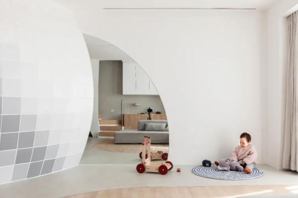 為了迎接新生女兒,一家人花90W在屋裡造了個太空艙 為了迎接新生女兒,一家人花90W在屋裡造了個太空艙